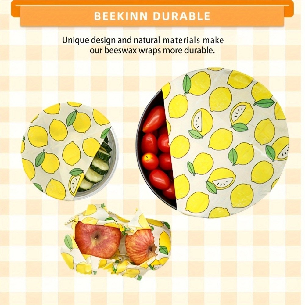 9 stuks bijenwas voedselverpak - Beeswax Food Cover recensie en prijs