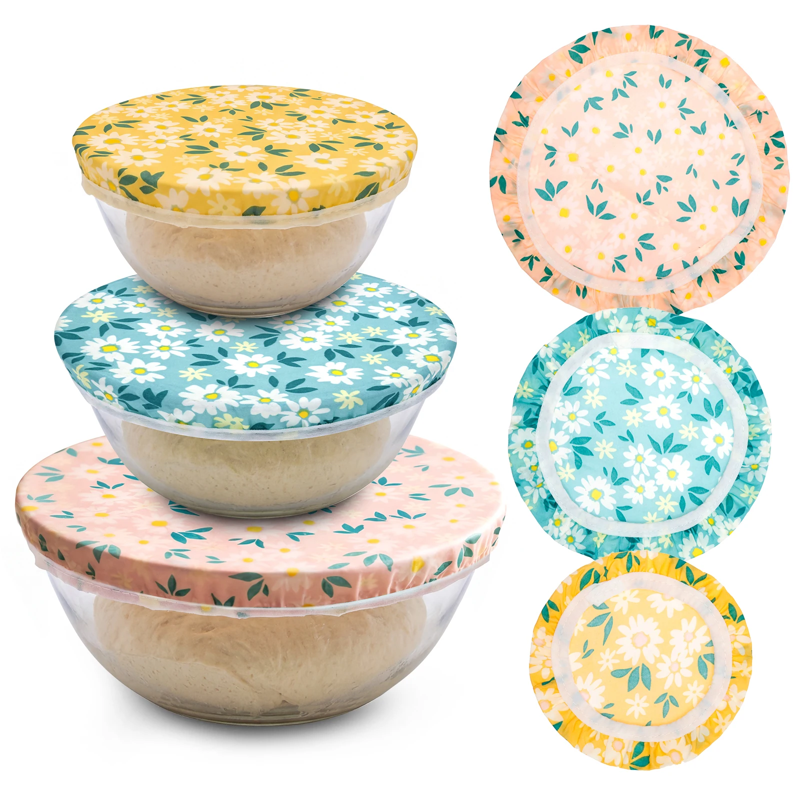 3 Stuks Kom Covers Katoen Bije - Beeswax Food Cover recensie en prijs