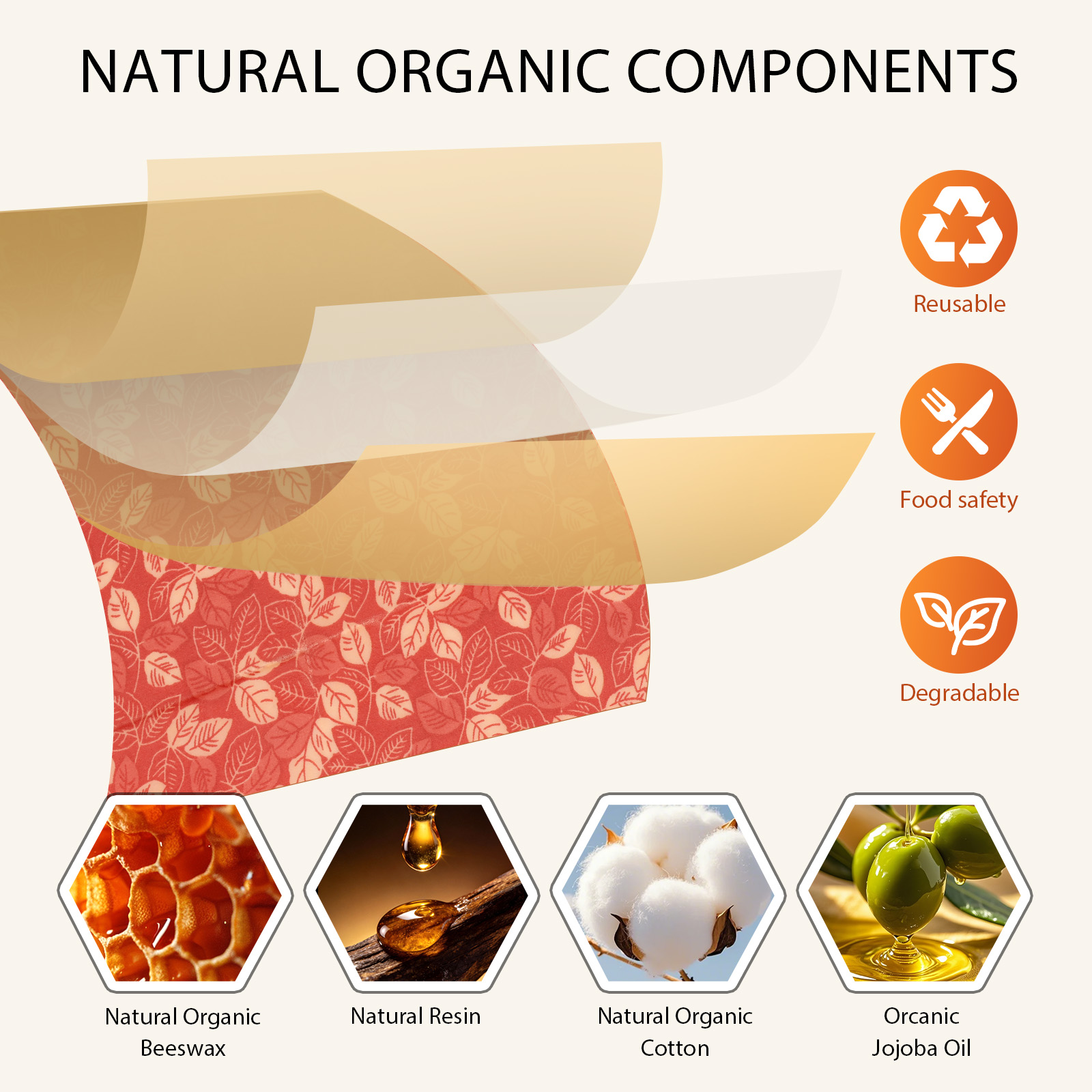 11-delige set bijenwas voedsel - Beeswax Food Cover recensie en prijs