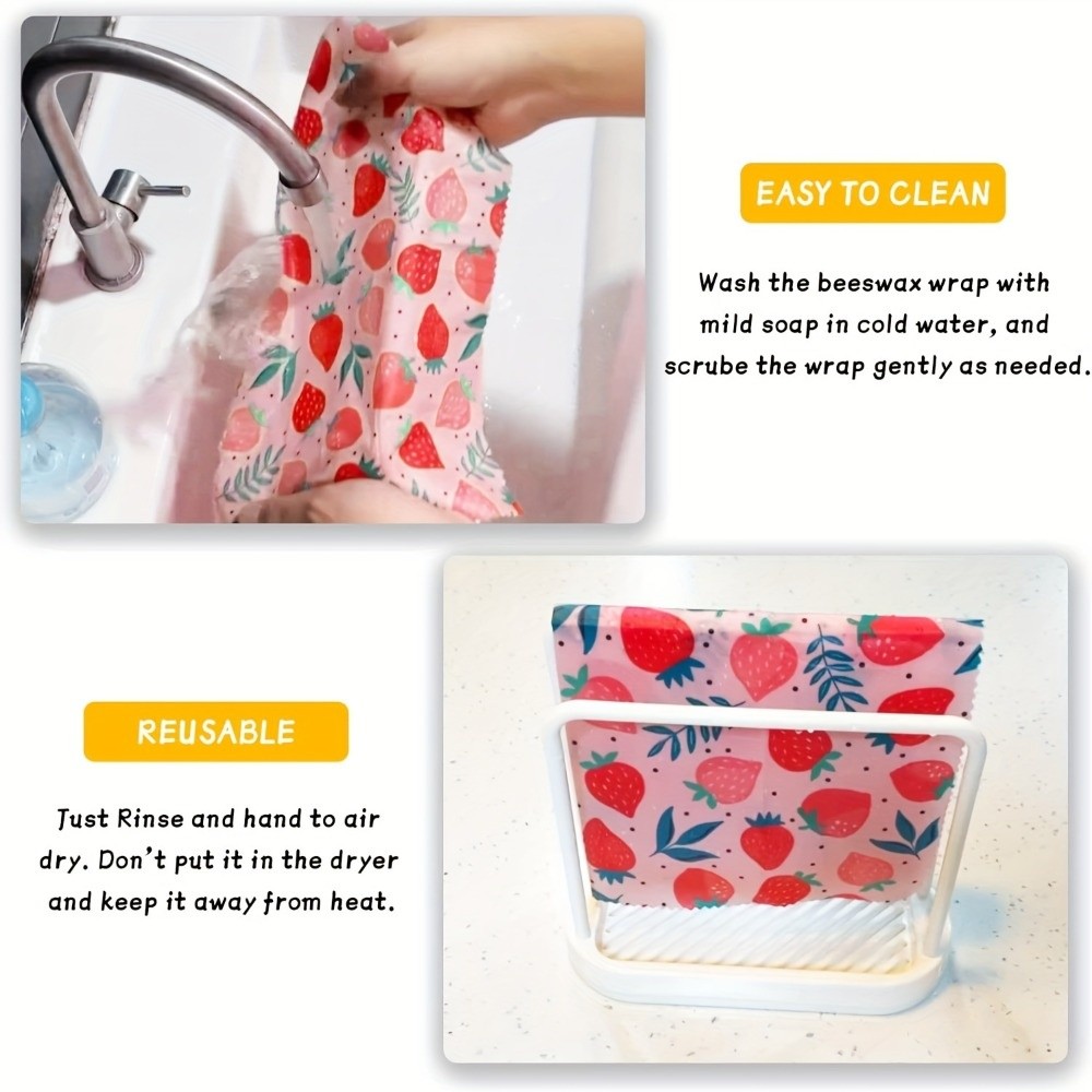 9 stuks multi-size bijenwas vo - Beeswax Food Cover recensie en prijs